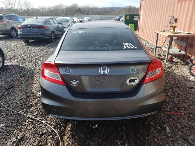 2HGFG3B52CH517480 - 2012 HONDA CIVIC LX GRAY photo 6