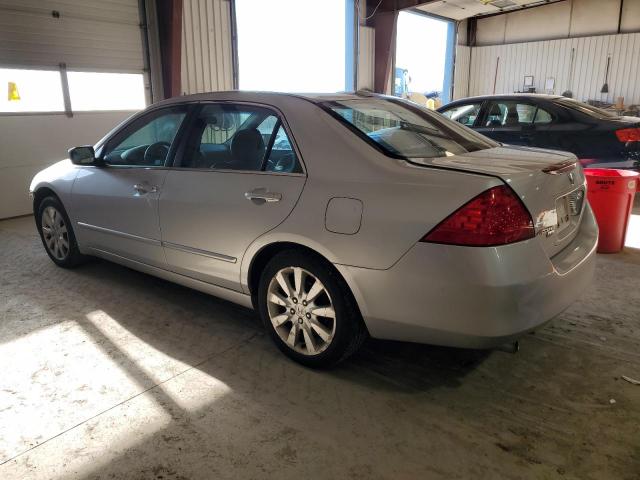 1HGCM66587A055390 - 2007 HONDA ACCORD EX SILVER photo 2