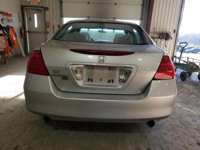 1HGCM66587A055390 - 2007 HONDA ACCORD EX SILVER photo 6