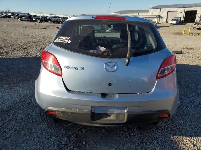 JM1DE1KY0D0154967 - 2013 MAZDA MAZDA2 BLUE photo 6