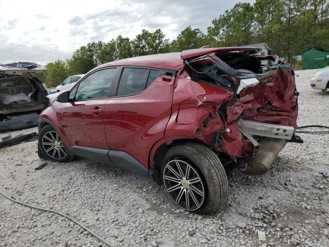 NMTKHMBX1KR097033 - 2019 TOYOTA C-HR XLE MAROON photo 2