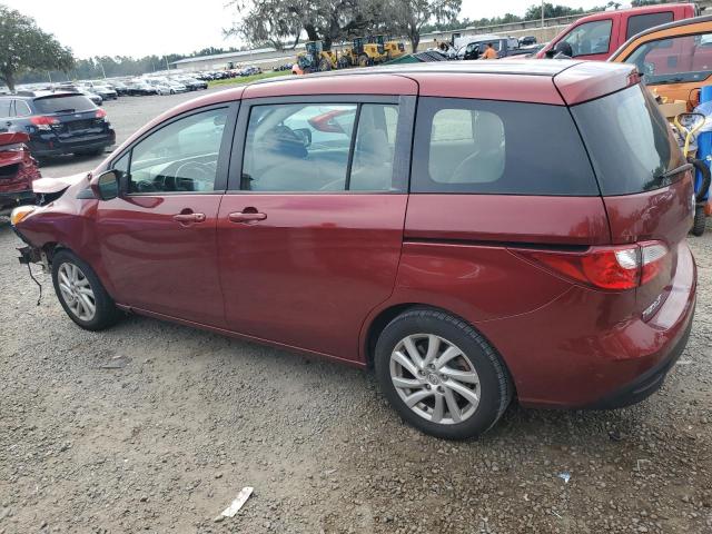 JM1CW2BL9C0113948 - 2012 MAZDA 5 BURGUNDY photo 2