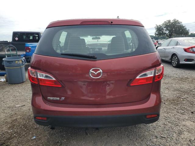 JM1CW2BL9C0113948 - 2012 MAZDA 5 BURGUNDY photo 6