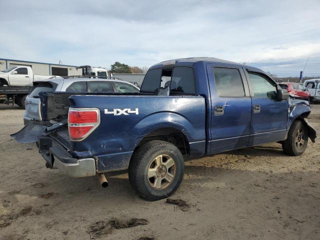 1FTFW1EF2CKD11451 - 2012 FORD F150 SUPERCREW BLUE photo 3