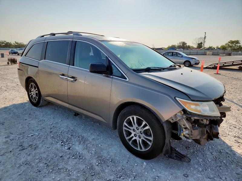 5FNRL5H63DB043436 - 2013 HONDA ODYSSEY EXL 金色 照片 4