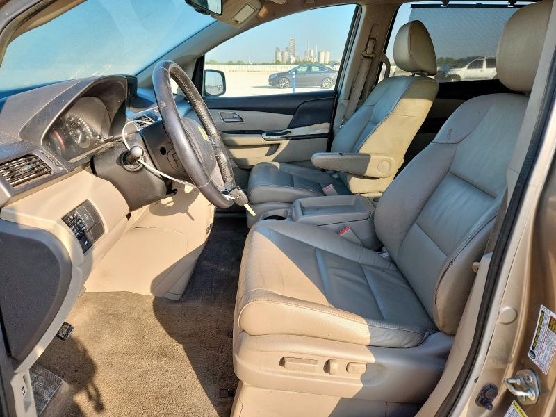 5FNRL5H63DB043436 - 2013 HONDA ODYSSEY EXL 金色 照片 7