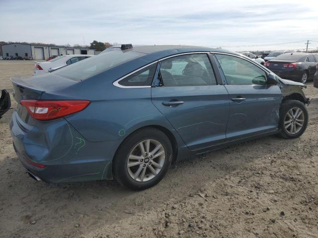 5NPE24AF4GH427592 - 2016 HYUNDAI SONATA SE BLUE photo 3