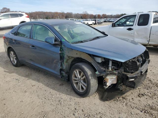 5NPE24AF4GH427592 - 2016 HYUNDAI SONATA SE BLUE photo 4