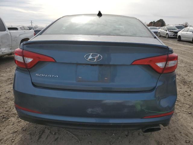 5NPE24AF4GH427592 - 2016 HYUNDAI SONATA SE BLUE photo 6