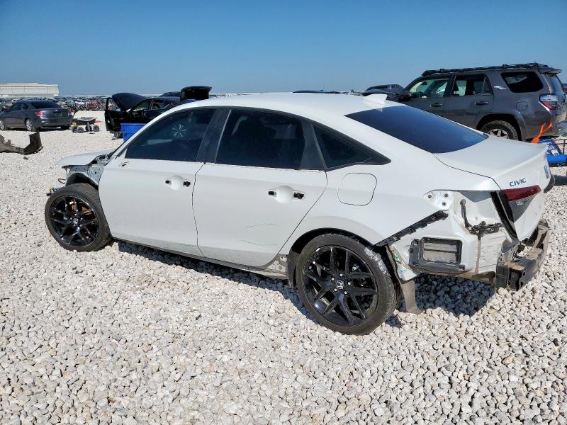 2HGFE2F56PH547291 - 2023 HONDA CIVIC SPORT WHITE photo 2