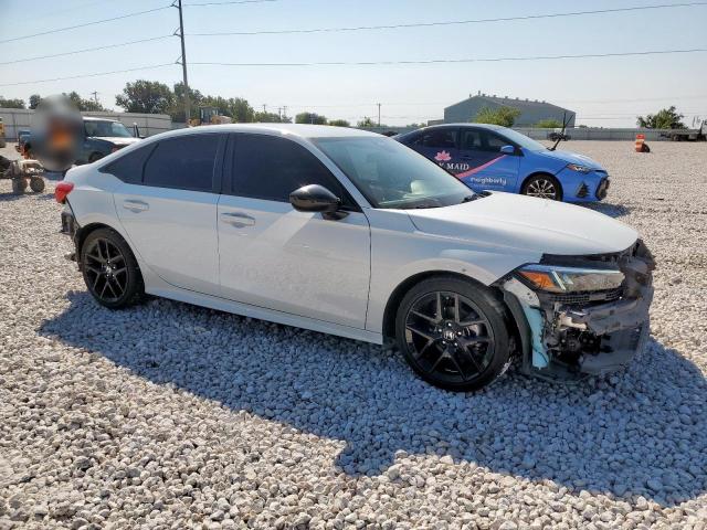 2HGFE2F56PH547291 - 2023 HONDA CIVIC SPORT WHITE photo 4