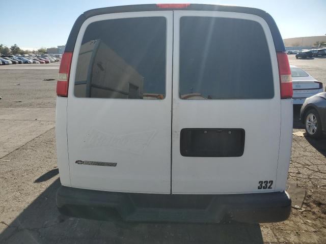 1GCFG15X181136595 - 2008 CHEVROLET EXPRESS G1 WHITE photo 6