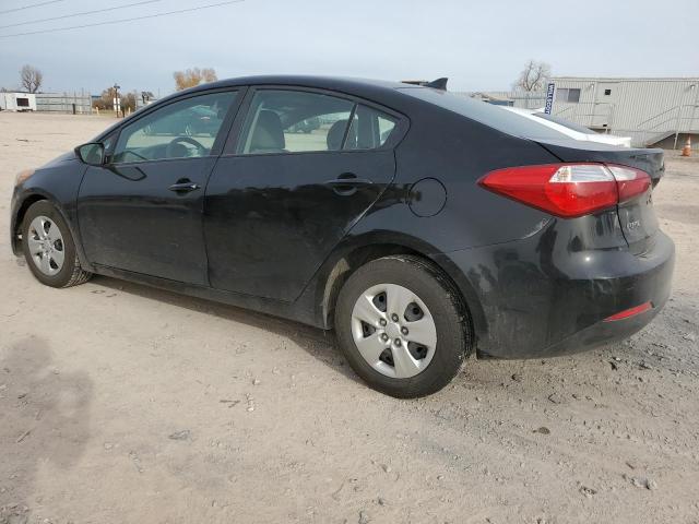 KNAFK4A69G5610679 - 2016 KIA FORTE LX BLACK photo 2