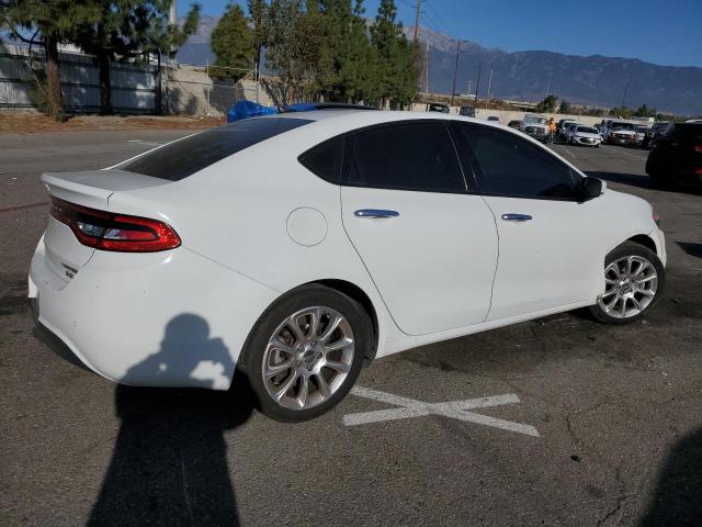 1C3CDFCB3ED823494 - 2014 DODGE DART LIMITED WHITE photo 3