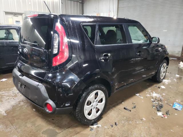 KNDJN2A29E7002006 - 2014 KIA SOUL BLACK photo 3