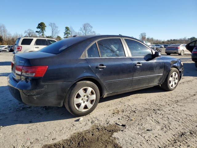 5NPET46C37H273193 - 2007 HYUNDAI SONATA GLS BLUE photo 3