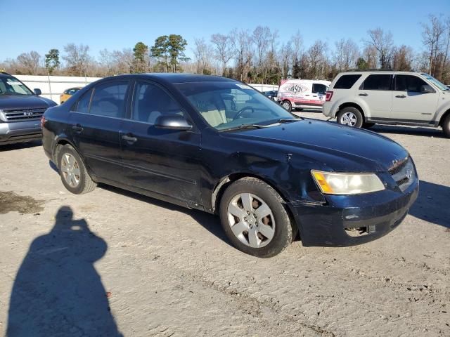 5NPET46C37H273193 - 2007 HYUNDAI SONATA GLS BLUE photo 4