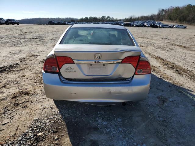 1HGFA16557L013661 - 2007 HONDA CIVIC LX SILVER photo 6