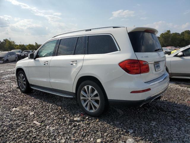 4JGDF7CE0EA278491 - 2014 MERCEDES-BENZ GL 450 4MATIC WHITE photo 2