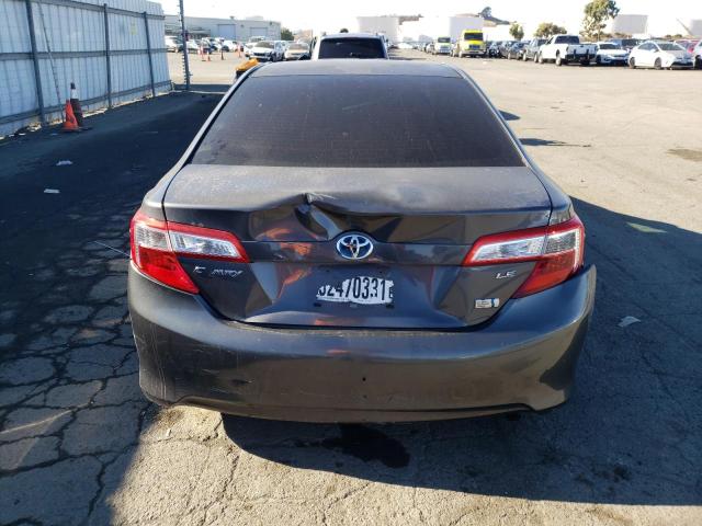 4T1BD1FK9CU018355 - 2012 TOYOTA CAMRY HYBRID GRAY photo 6