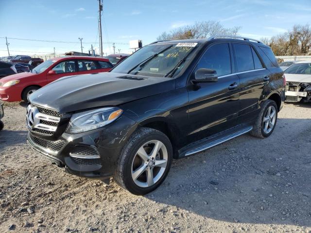 4JGDA5HB9GA789248 - 2016 MERCEDES-BENZ GLE 350 4MATIC BLACK photo 1