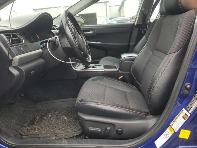 4T1BF1FK4GU567025 - 2016 TOYOTA CAMRY LE BLUE photo 7