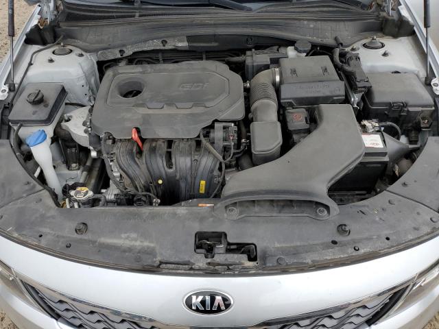 5XXGT4L32KG332266 - 2019 KIA OPTIMA LX SILVER photo 11