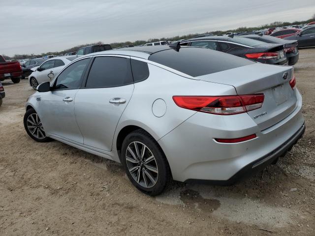 5XXGT4L32KG332266 - 2019 KIA OPTIMA LX SILVER photo 2