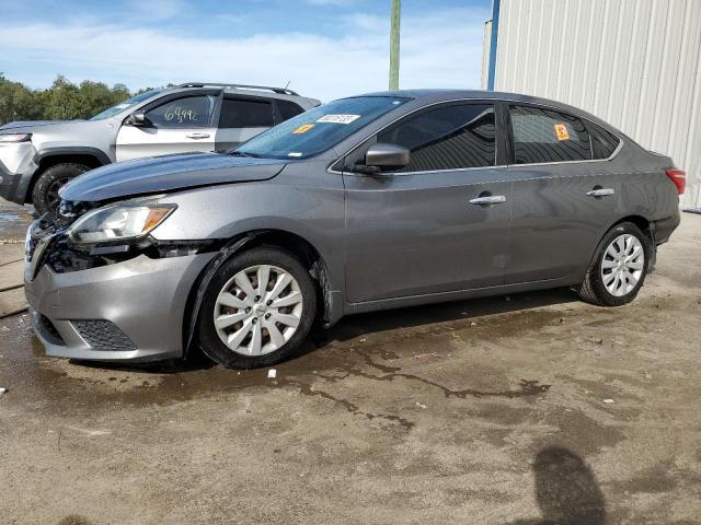 3N1AB7AP8GY329714 - 2016 NISSAN SENTRA S GRAY photo 1