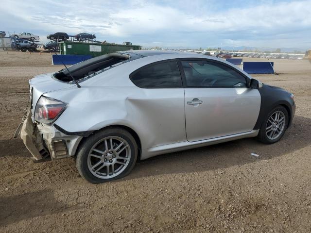 JTKDE167580254496 - 2008 TOYOTA SCION TC SILVER photo 3