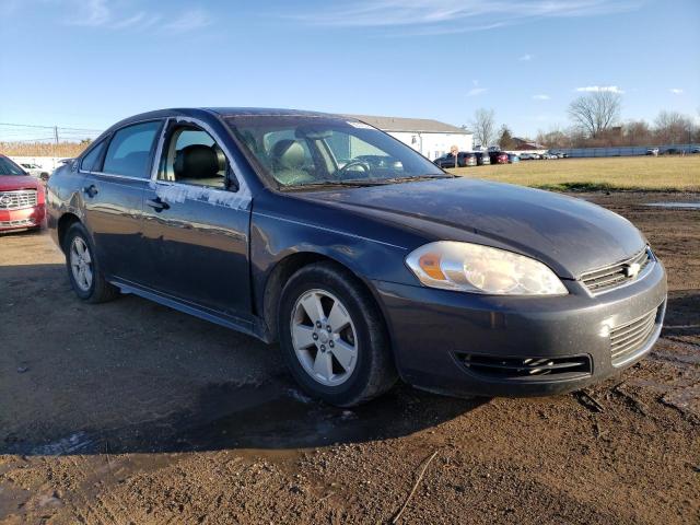 2G1WT57N691230085 - 2009 CHEVROLET IMPALA 1LT BLUE photo 4