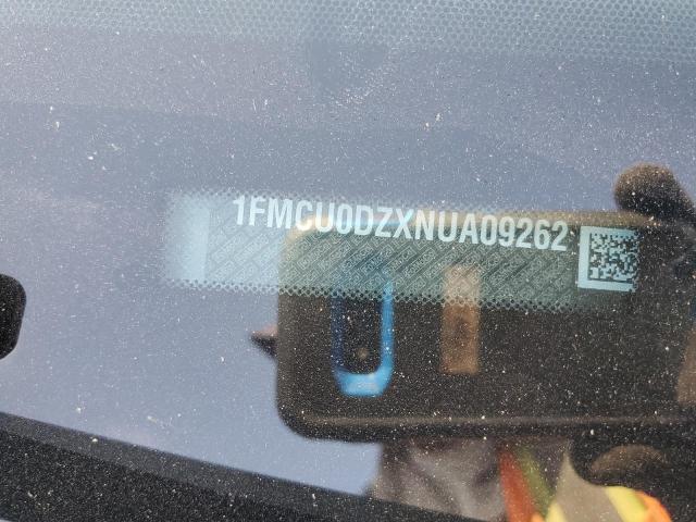 1FMCU0DZXNUA09262 - 2022 FORD ESCAPE TITANIUM GRAY photo 13