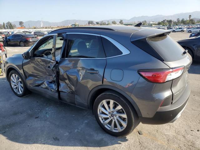 1FMCU0DZXNUA09262 - 2022 FORD ESCAPE TITANIUM GRAY photo 2