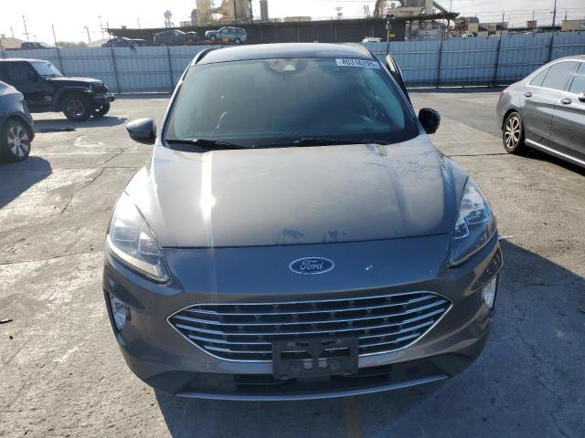 1FMCU0DZXNUA09262 - 2022 FORD ESCAPE TITANIUM GRAY photo 5