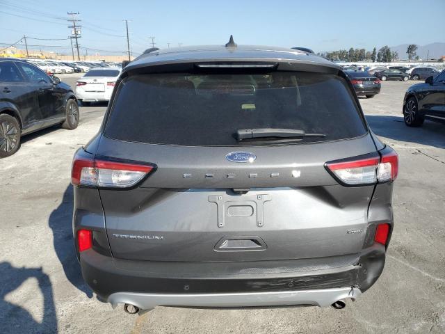 1FMCU0DZXNUA09262 - 2022 FORD ESCAPE TITANIUM GRAY photo 6