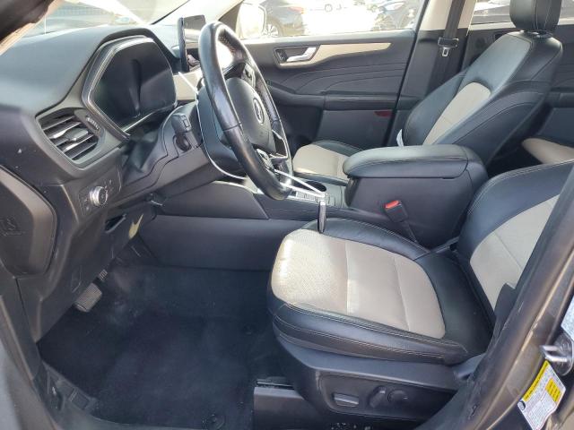 1FMCU0DZXNUA09262 - 2022 FORD ESCAPE TITANIUM GRAY photo 7