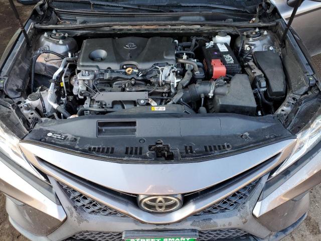 4T1B11HK3KU828858 - 2019 TOYOTA CAMRY L GRAY photo 11