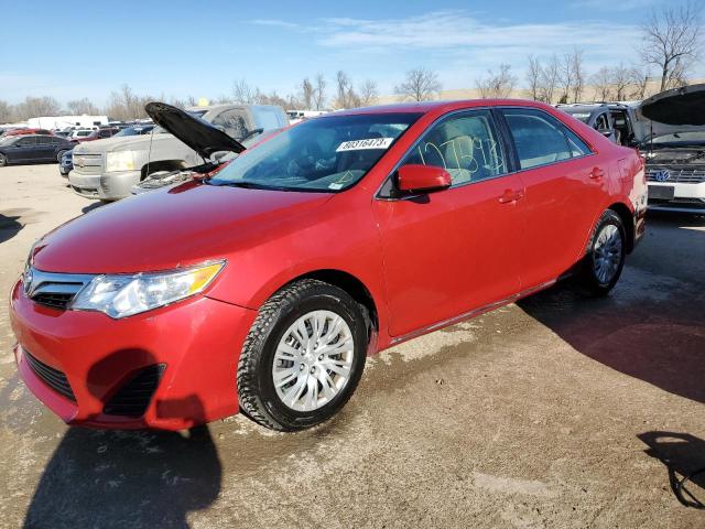 4T1BF1FK9CU578483 - 2012 TOYOTA CAMRY BASE RED photo 1