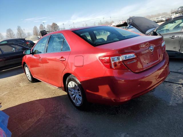 4T1BF1FK9CU578483 - 2012 TOYOTA CAMRY BASE RED photo 2