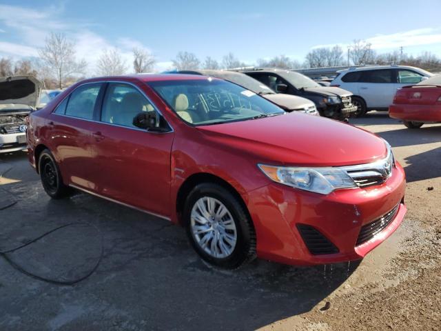 4T1BF1FK9CU578483 - 2012 TOYOTA CAMRY BASE RED photo 4