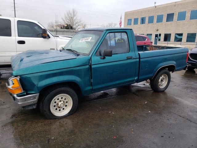 1FTCR10A4NUA27820 - 1992 FORD RANGER GREEN photo 1