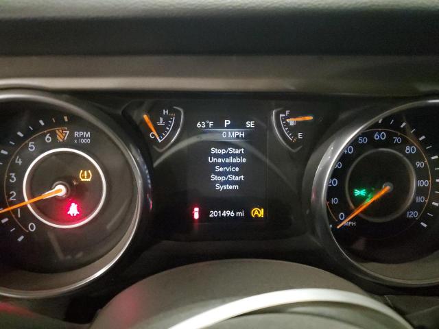 1C4HJXDG1JW244321 - 2018 JEEP WRANGLER UNLIMITED SPORT თეთრი ფოტო 9