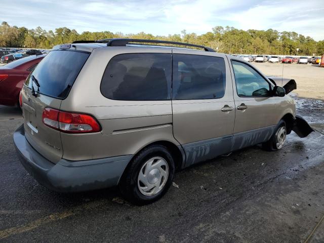 4T3ZF19C83U552001 - 2003 TOYOTA SIENNA CE BEIGE photo 3