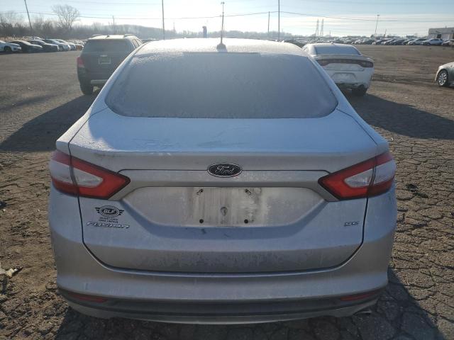 3FA6P0H73DR275817 - 2013 FORD FUSION SE SILVER photo 6