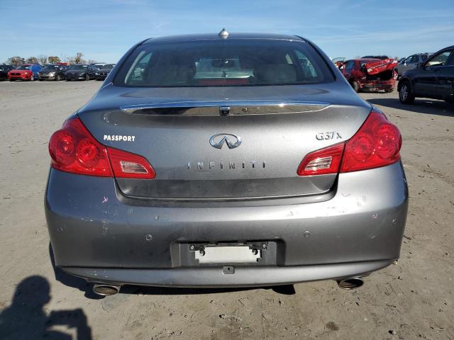 JN1CV6AR9BM403939 - 2011 INFINITI G37 GRAY photo 6