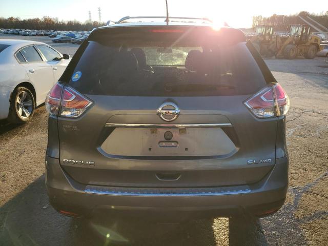 5N1AT2MV5FC909173 - 2015 NISSAN ROGUE S GRAY photo 6