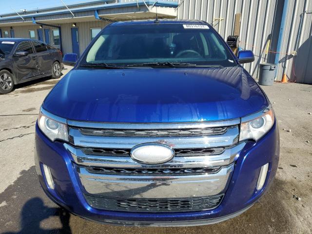 2FMDK3KC7DBB66293 - 2013 FORD EDGE LIMITED BLUE photo 5