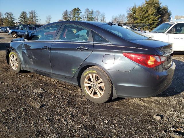 5NPEB4AC1DH611275 - 2013 HYUNDAI SONATA GLS BLUE photo 2