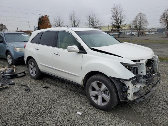 2HNYD2H24DH522134 - 2013 ACURA MDX WHITE photo 4