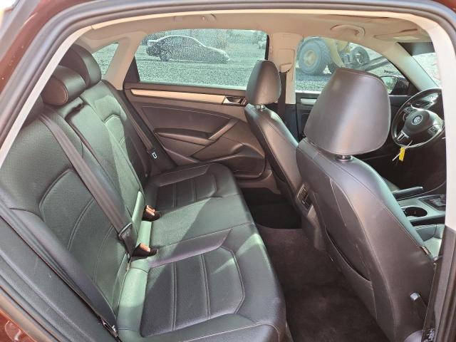 1VWBN7A38EC078878 - 2014 VOLKSWAGEN PASSAT SE BURGUNDY photo 10